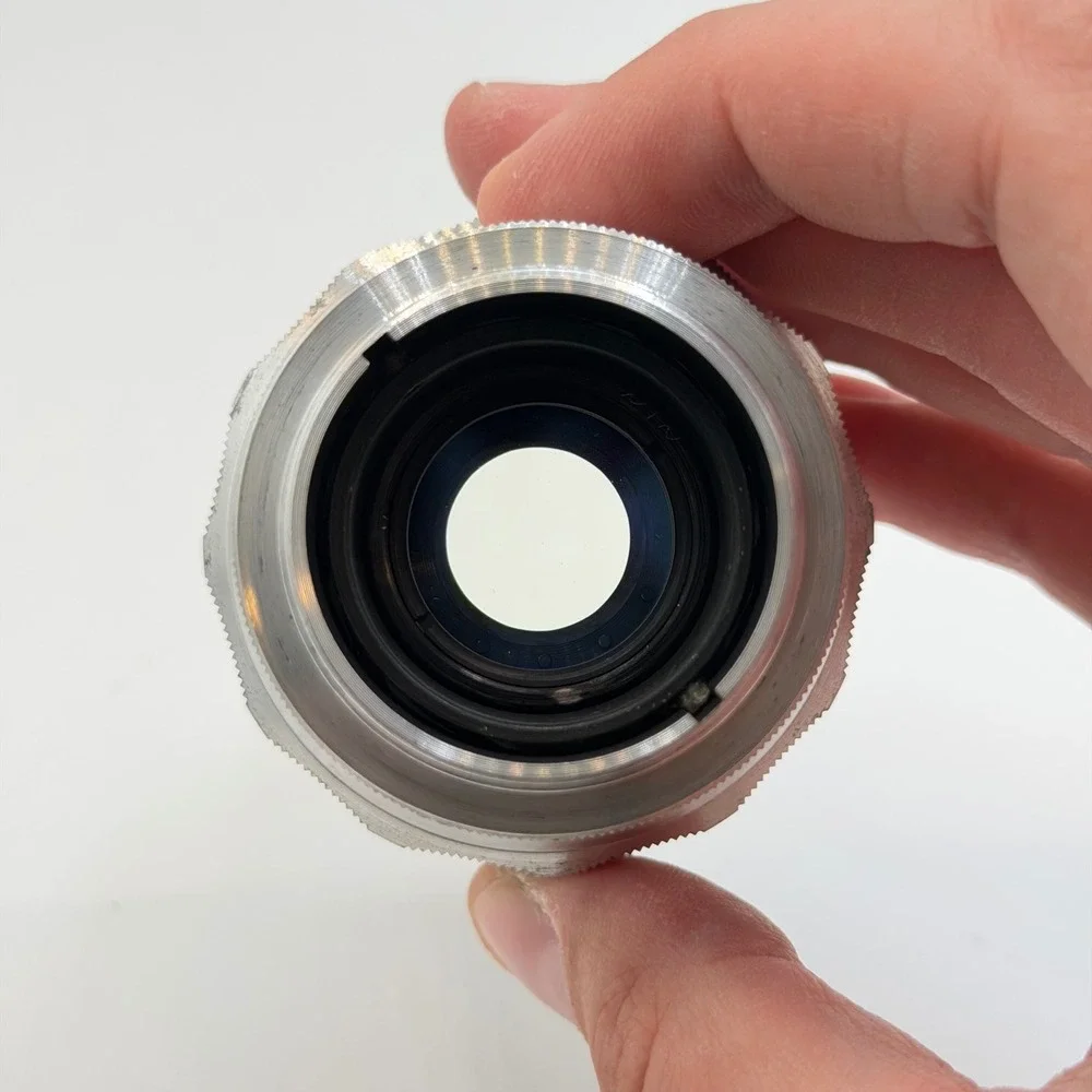 Jupiter-11 135mm f/4 Soviet Telephoto Lens Silver USSR Serial N7014808 VGC